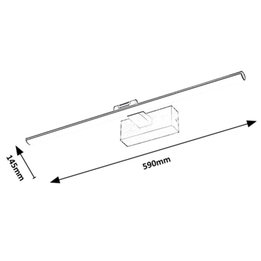 Rabalux - LED paveikslų šviestuvas LED/12W/230V 3000K 59 cm