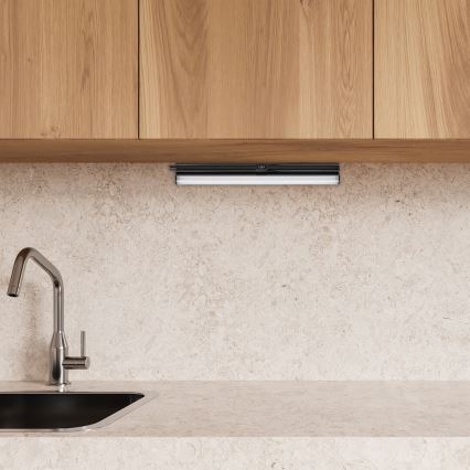 Rabalux - LED virtuvės šviestuvas, kabinamas po spintele LED/4W/230V 3000/4000K juoda