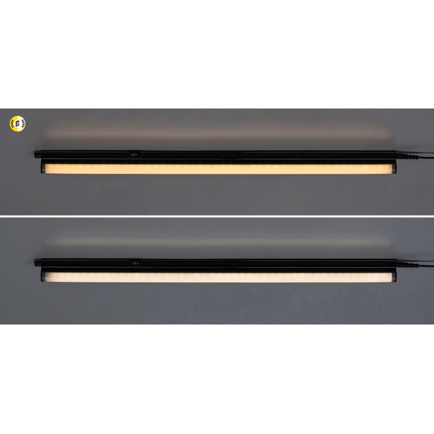 Rabalux - LED virtuvės šviestuvas, kabinamas po spintele LED/12W/230V 3000/4000K juoda