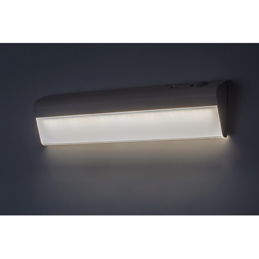 Rabalux - LED virtuvės šviestuvas, kabinamas po spintele su judesio jutikliu LED/0,5W/3xAA