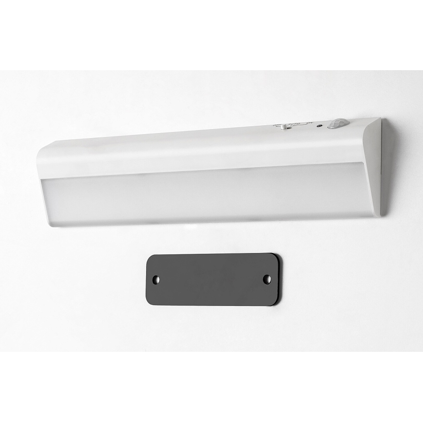 Rabalux - LED virtuvės šviestuvas, kabinamas po spintele su judesio jutikliu LED/0,5W/3xAA