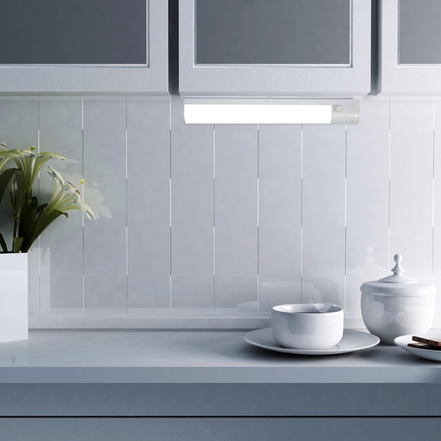 Rabalux - LED po stalviršio šviestuvas su lizdu LED/17W/230V 4000K IP44 baltas 57 cm