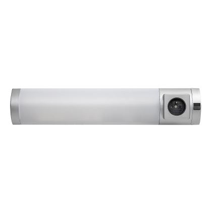 Rabalux - LED Virtuvės šviestuvas, montuojamas po spintelėmis, su stalčiumi LED/5W/230V 4000K 45 cm sidabras