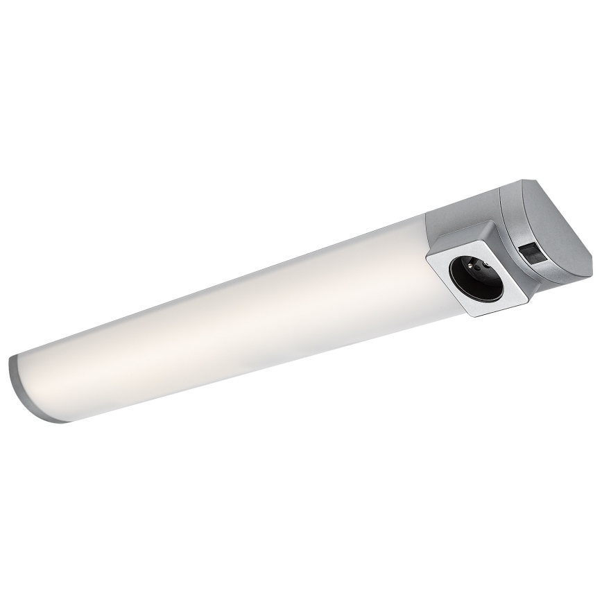 Rabalux - LED Virtuvės šviestuvas, montuojamas po spintelėmis, su stalčiumi LED/8W/230V 4000K 68 cm sidabras