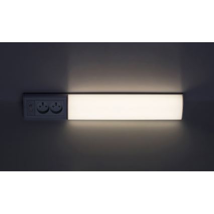 Rabalux - LED Virtuvės šviestuvas, montuojamas po spintelėmis, su stalčiais LED/10W/230V 4000K 50 cm balta
