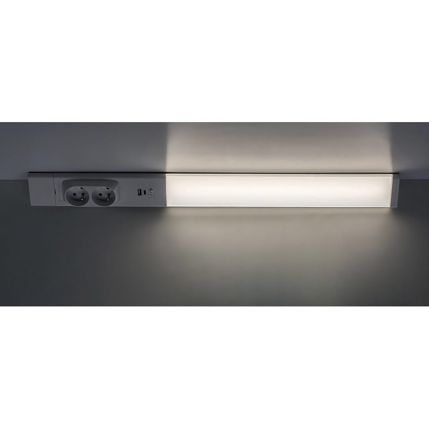 Rabalux - LED Virtuvės šviestuvas, montuojamas po spintelėmis, su stalčiais LED/18W/230V 4000K 60 cm balta