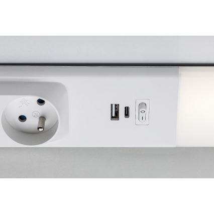 Rabalux - LED Virtuvės šviestuvas, montuojamas po spintelėmis, su stalčiais LED/18W/230V 4000K 60 cm balta