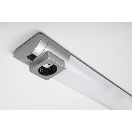 Rabalux - LED Virtuvės šviestuvas, montuojamas po spintelėmis, su stalčiumi LED/5W/230V 4000K 45 cm matinis chromas