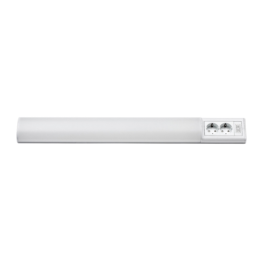 Rabalux - LED virtuvės šviestuvas, kabinamas po spintele su 2 lizdais LED/15W/230V 4000K 70 cm balta