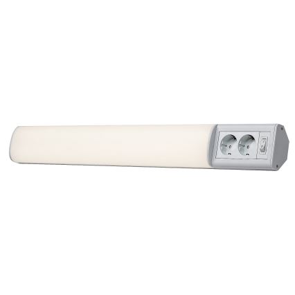 Rabalux - LED virtuvės šviestuvas, kabinamas po spintele su 2 lizdais LED/15W/230V 4000K 70 cm balta
