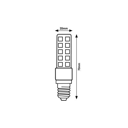 Rabalux - LED elektros lemputė T20 E14/6W/230V 3000K
