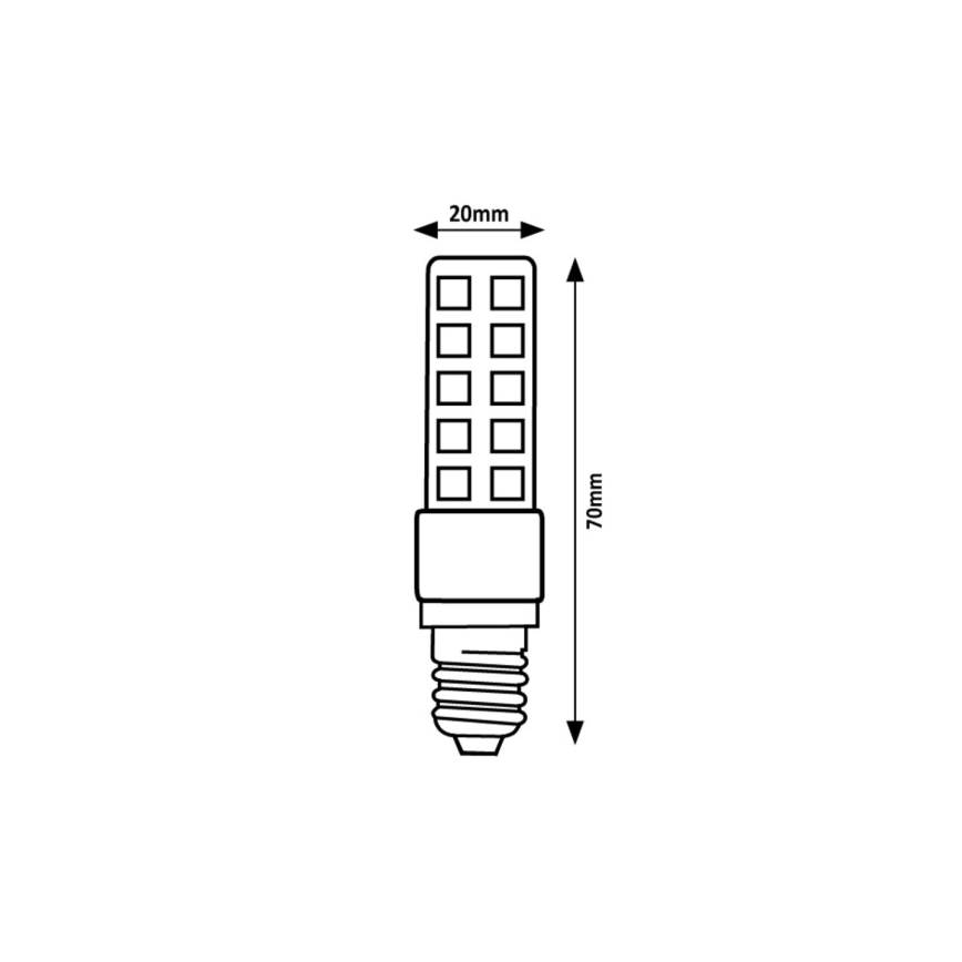 Rabalux - LED elektros lemputė T20 E14/6W/230V 3000K