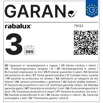 Rabalux - LED elektros lemputė T20 E14/6W/230V 4000K