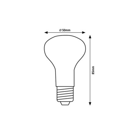 Rabalux - LED lemputė FILAMENT R50 E14/4W/230V 3000K