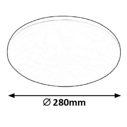 Rabalux - LED lubinis lauko šviestuvas LED/24W/230V IP64