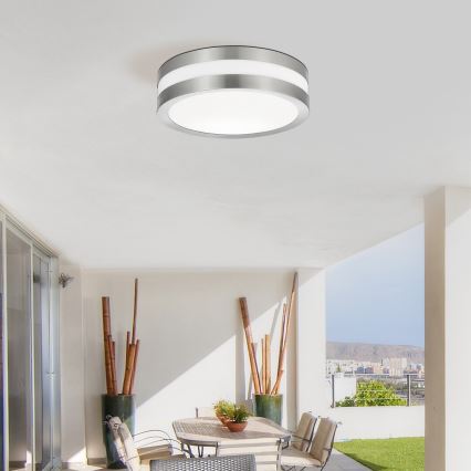 Rabalux 8220 - Sieninis lauko šviestuvas STUTTGART 2xE27/11W/230V