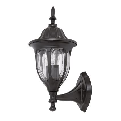 Rabalux - Lauko sieninis šviestuvas 1xE27/60W/230V IP43 juodas