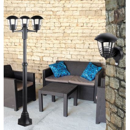 GARDEN - Lauko šviestuvas 3xE27/60W/230V IP44 1,9 m