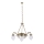 Rabalux 8633 - Sietynas ant grandinės ANNABELLA 3xE14/40W+2xE27/60W