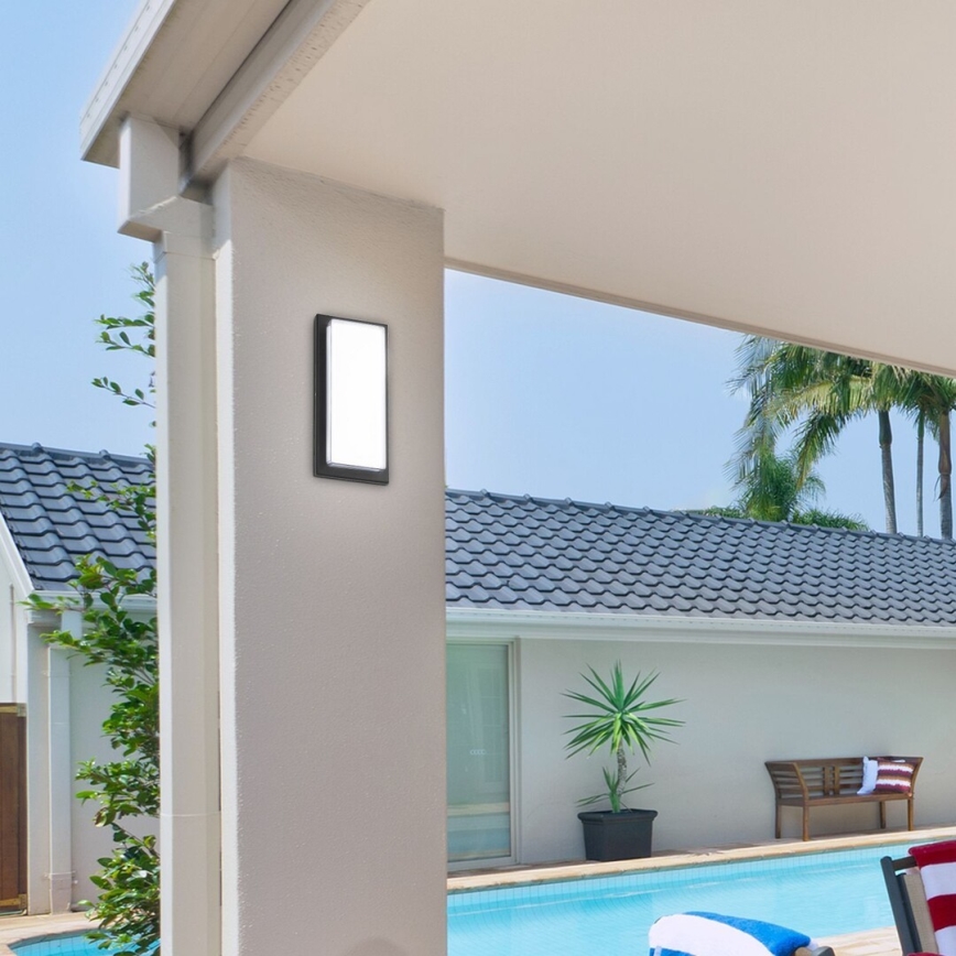 Rabalux 8830 - LED sieninis lauko šviestuvas ANDORRA LED/12W/230V IP54