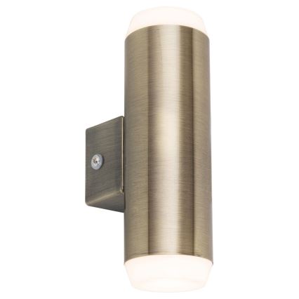 Rabalux - LED sieninis lauko šviestuvas 2xLED/4W/230V bronza IP44