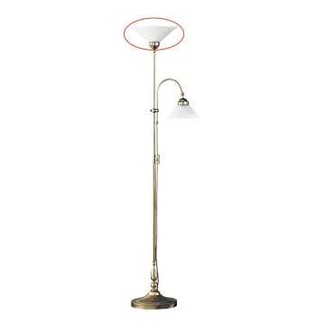 Rabalux 9934 - Pakeičiamas stiklas stovinčiai lempai MARIAN E27