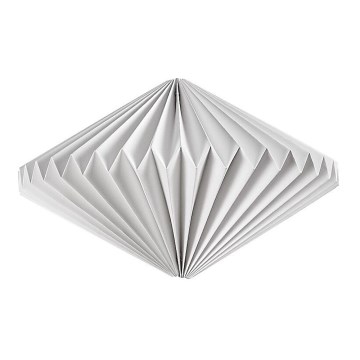 Rabalux - Abajūras liustrai, maks. 40 W, skersmuo 40 cm, baltas