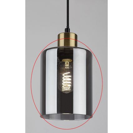 Rabalux - Atsarginis stiklas E27, skersmuo 13 cm