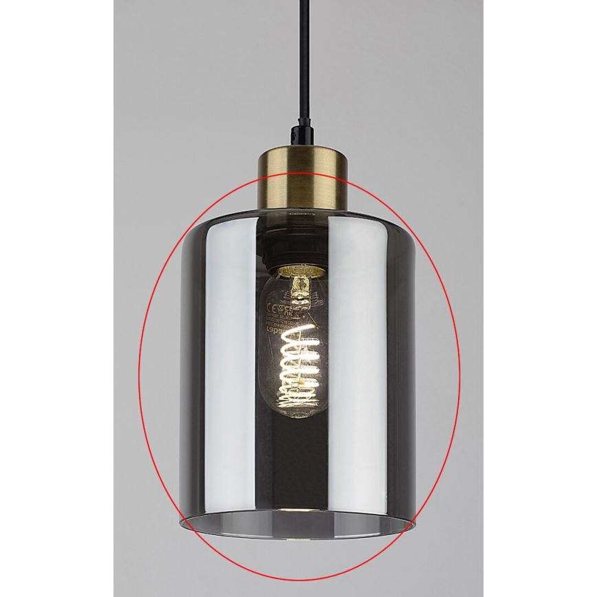 Rabalux - Atsarginis stiklas E27, skersmuo 13 cm