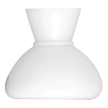 Rabalux - Atsarginis stiklas liustrui, stalinei ir sieninei lempai E27, Ø 15 cm, baltas