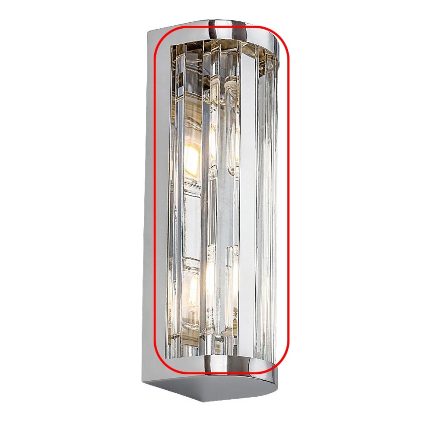 Rabalux - atsarginis stiklas lubiniam šviestuvui SYBIL G9