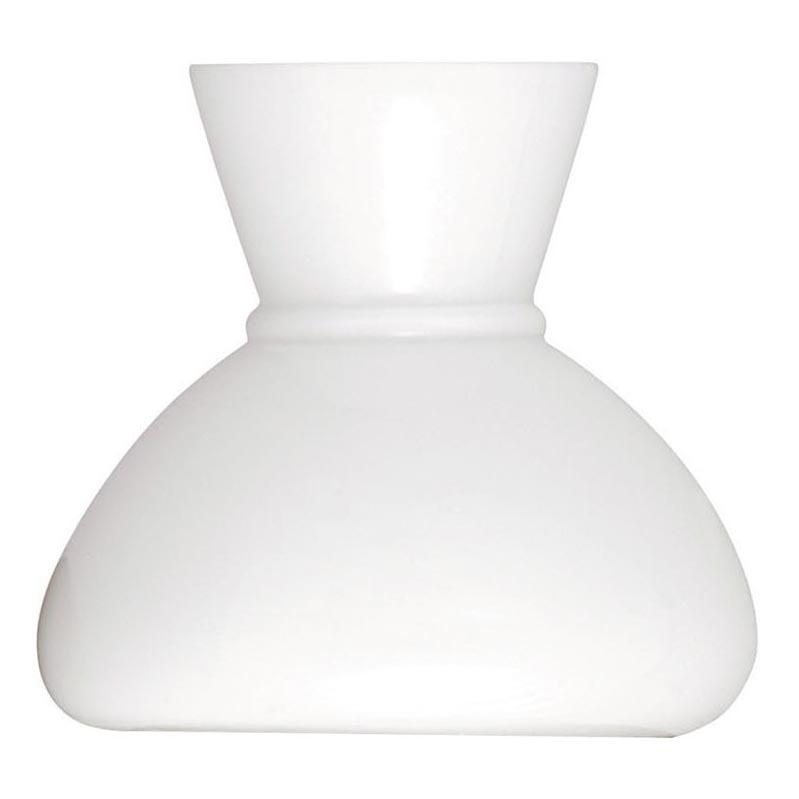 Rabalux - Atsarginis stiklas šviestuvui E27 diametras 23,5 cm balta