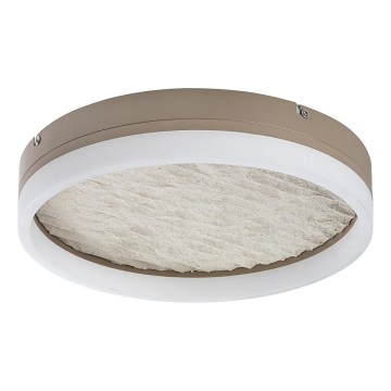 Rabalux - Dimeriuojamas LED lubinis šviestuvas LED/24W/230V 3000-6500K skersmuo 40 cm smėlinis + nuotolinio valdymo pultas