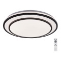 Rabalux - dimeriuojamas LED lubinis šviestuvas LED/40W/230V 3000-6500K juodas Ø 49 cm + nuotolinis valdymas