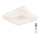 Rabalux - dimeriuojamas LED lubinis šviestuvas LED/70W/230V su nuotoliniu pultu 44x44 cm