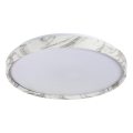 Rabalux - Dimeriuojamas lubinis LED šviestuvas LED/24W/230V 3000-6500K skersmuo 38 cm, baltas + nuotolinis valdymas