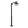 Rabalux - Lauko lempa 1xE27/10W/230V IP44