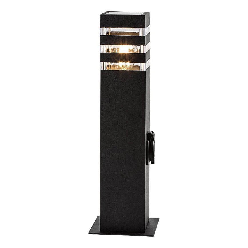 Rabalux - Lauko lempa su lizdu 1xE27/12W/230V IP44