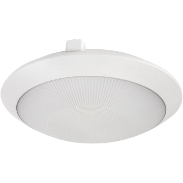 Rabalux - Lauko lubinis šviestuvas su judesio jutikliu 1xE27/9W/230V IP65 skersmuo 30 cm, baltas