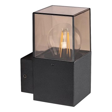 Rabalux - Lauko sieninis šviestuvas 1xE27/60W/230V IP54 juoda