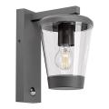 Rabalux - Lauko sieninis šviestuvas su judesio jutikliu 1xE27/40W/230V IP44
