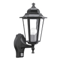 Rabalux - Lauko sieninis šviestuvas su jutikliu 1xE27/60W/230V