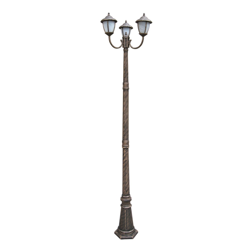 Rabalux - Lauko šviestuvas 3xE27/60W/230V 210 cm