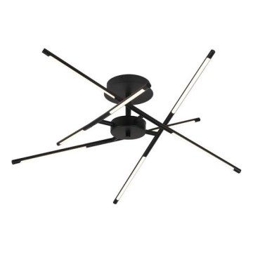 Rabalux - LED Ant pagrindo montuojamas sietynas LED/40W/230V 3000K juoda