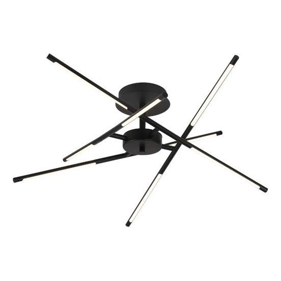 Rabalux - LED Ant pagrindo montuojamas sietynas LED/40W/230V 3000K juoda