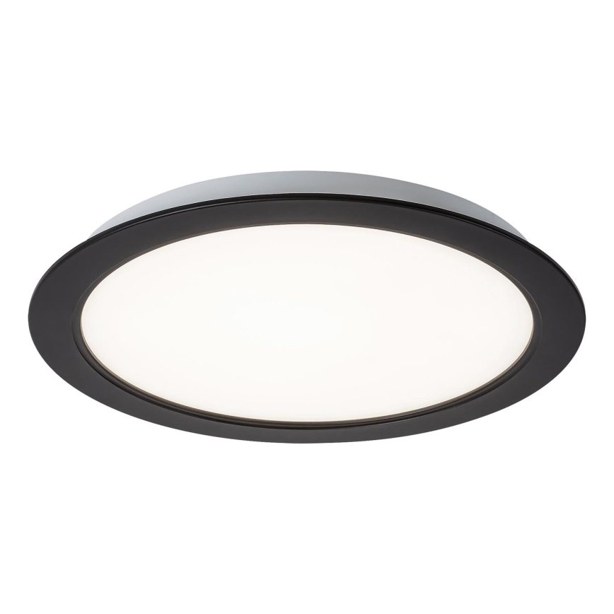 Rabalux - LED įleidžiamas lubinis šviestuvas LED/18W/230V diametras 22 cm juoda