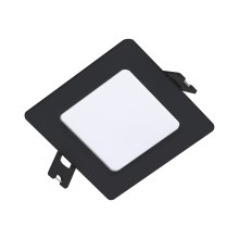 Rabalux - LED įleidžiamas lubinis šviestuvas LED/3W/230V 9x9cm juoda