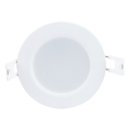 Rabalux - LED įleidžiamas lubinis šviestuvas LED/3W/230V diametras 9 cm balta