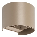 Rabalux - LED Lauko sieninis šviestuvas LED/5W/230V 2700/4000/6500K IP54 smėlio spalvos