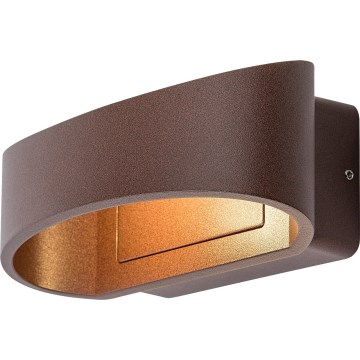 Rabalux - LED lauko sieninis šviestuvas LED/9W/230V IP54 rudas